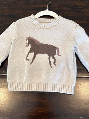 Little Planet Horse Crew Sweater